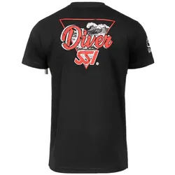 SSI - Diver - T-Shirt V-Auschnitt - Herren - Größe: L