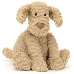 Jellycat Fuddlewuddle Welpe Kuscheltier, Medium keksfarben (23 cm)