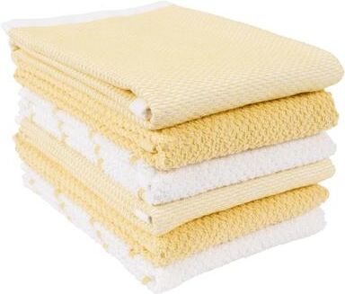 KAF Home Ayesha Curry Mixed Utility Kitchen Towel Set, Mixed Terry Kitchen Towels, Set of 6