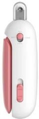 Uplift Picks Professional Pet Nail Clippers With Adjustable Safety Guard For Dogs And Cats pink