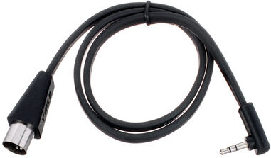 Rockboard Flat TRS Midi Cable 60 cm B Schwarz