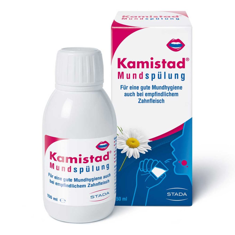 STADA Consumer Health Deutschland GmbH Kamistad Mundspülung bei Zahnfleischentzündungen und Aphten 16623720