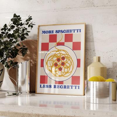 Uplift Treasures Bon Appetit Coffee Kitchen Canvas Wall Art Print 11 50x75cm No Frame
