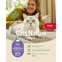 Mera Cat Nature Adult Ente | 400g Katzenfutter trocken