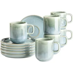 Mäser Espressotassen-Set, Steinzeug Cordelia