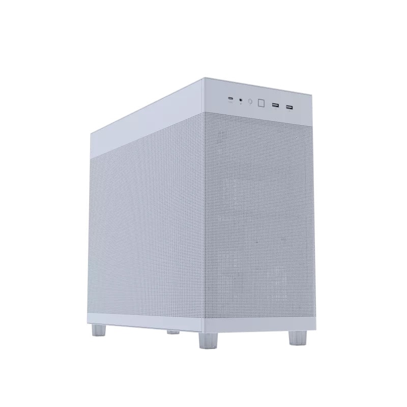 ASUS Prime AP303 Mesh ATX Midi-Tower Gaming Gehäuse Weiß 90DC00V3-B39000