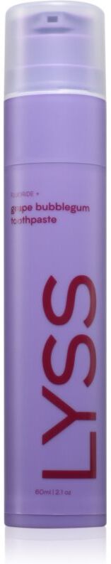 LYSS Grape Bubblegum dentifrice 60 ml