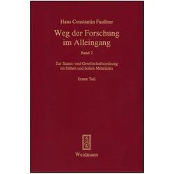 Faussner:Weg der Forschung im Alleingang, Sachbücher von Hans Constantin Faussner