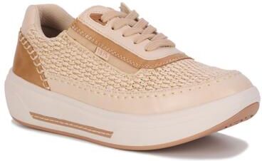 Women's Julep Dual Gore Sneaker by Drew in Cream (Size 6.5 N)
