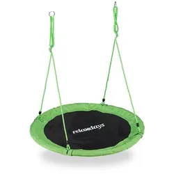 relaxdays Nestschaukel Ø 110 cm grün