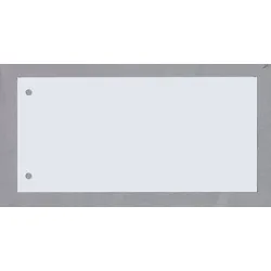 dots Trennstreifen 130 g/m2 grauweiß