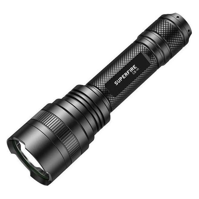 Superfire Flashlight C8-H, 950lm, USB (16.70 cm, 950 lm) (C8-H)