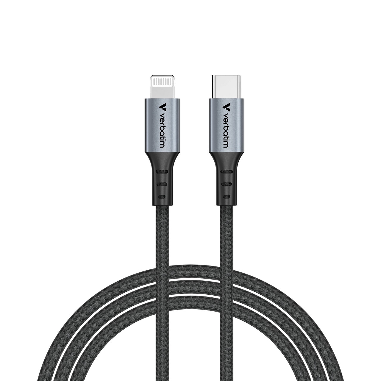Verbatim Sync & Charge Kabel USB-C auf Lightning 60W 120cm