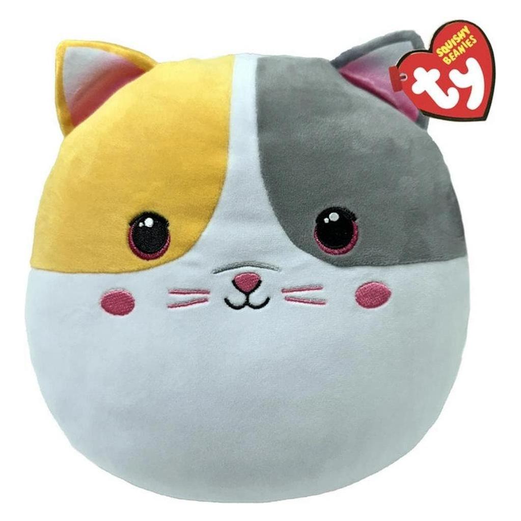 Ty Squish a Boo Gelbe graue Katze 20cm (20 cm) (39393)