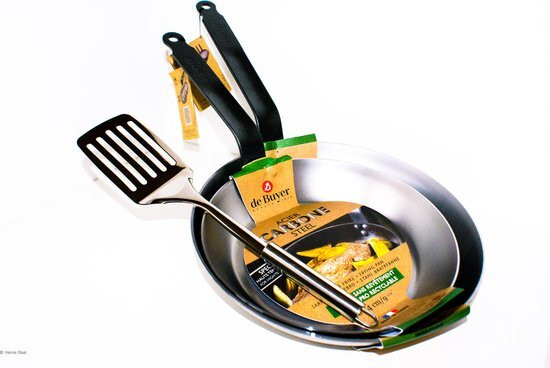 DeBuyer Industries Carbone Plus pannen set met spatel