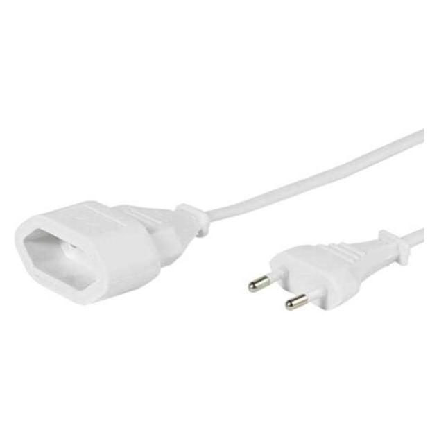 Vivanco Euro Verlängerung 3m (3 m, CEE 7/3) (VVELEXTIT3025W)