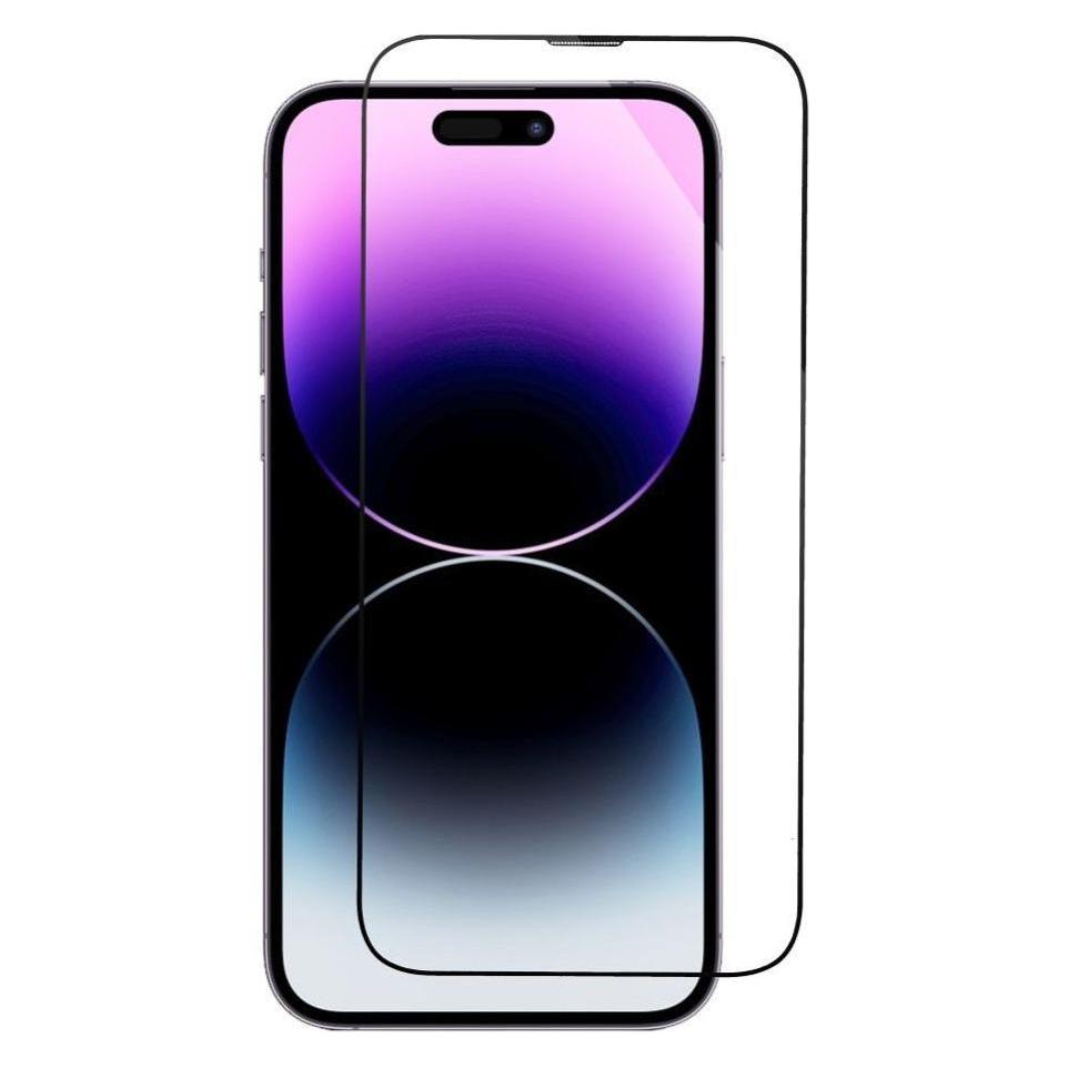 OEM Protective glass 5D Full Glue Tempered Glass for iPhone 15 black + applicator (Apple iPhone 15) (56665574)