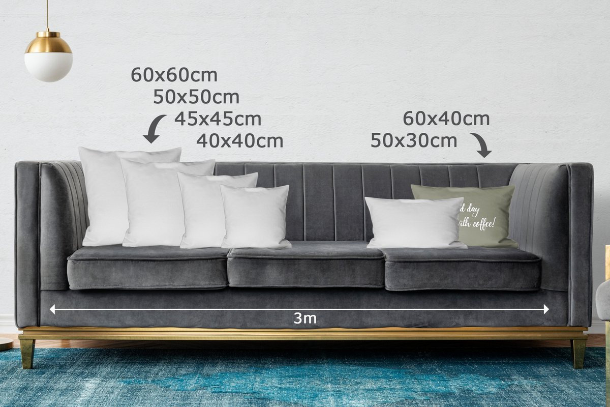 Sierkussen met tekst Good day starts with coffee! - Koffie thema - 60 x 40 cm