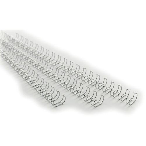 GBC 100 Drahtbinderücken silber für 70 Blatt