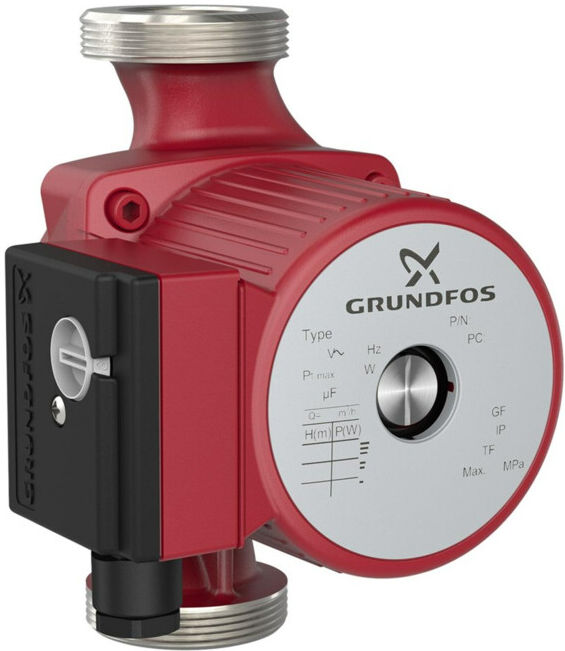 Grundfos Pompe de circulation Série 100 UPS 32-80 N, 230 V, G 1 1/2, 180 mm, ES (99255554)