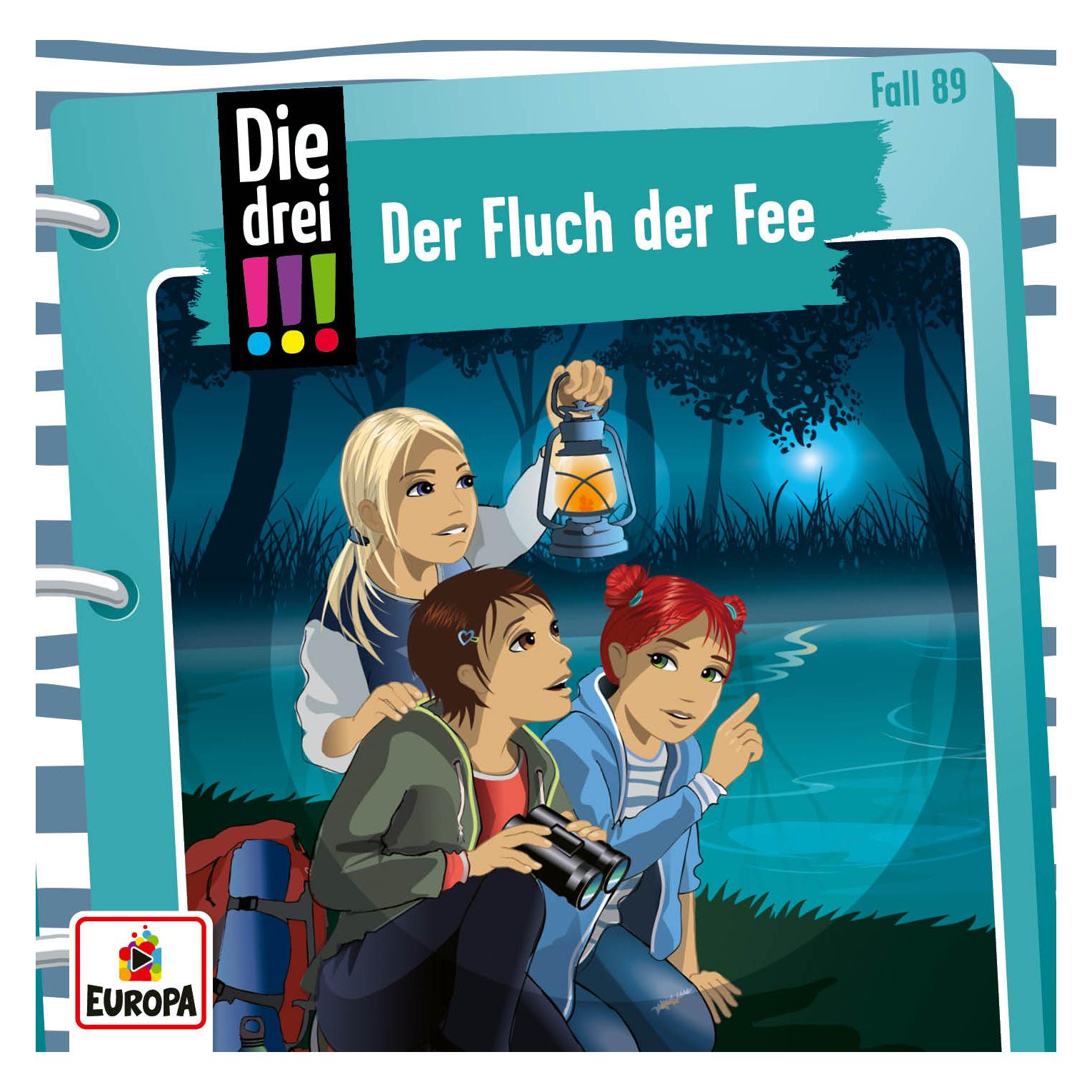 Europa Die drei DREI AUSRUFEZEICHEN 89 - Der Fluch der Fee (Ann-Katrin Heger, Deutsch) (58836352)