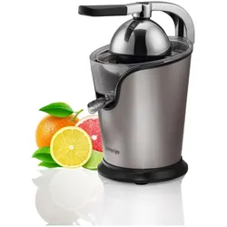 Gorenje Saftpresse Zitruspresse 100W (CJ100HE), Entsafter, Silber