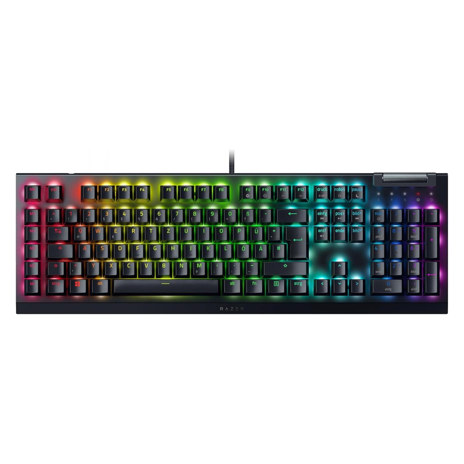 Razer Blackwidow V4 X (DE, Kabelgebunden) (RZ03-04700400-R3G1)