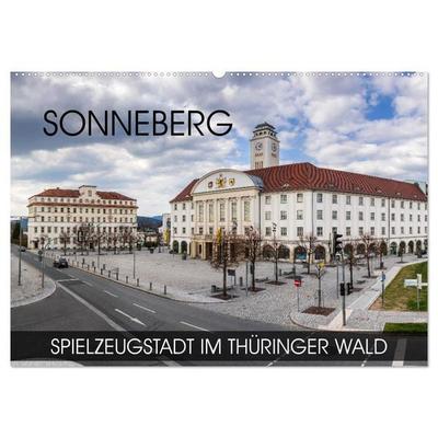 Sonneberg - Spielzeugstadt im Thüringer Wald (Wandkalender 2026 DIN A2 quer), CALVENDO Monatskalender