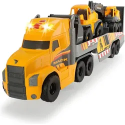 Dickie Mack/Volvo Transporter mit Arbeitsfahrzeugen