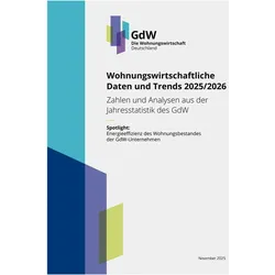 Wohnungswirtschaftliche Daten und Trends 2025/2026, Fachbücher