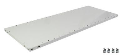 SCHULTE Lagertechnik Zusatz-Fachboden MULTIPlus 150, 1300x 300mm, 25 mm Kante, mit 4 Fachbodenträgern