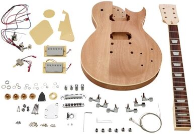 Harley Benton Electric Guitar Kit Single Cut Natur