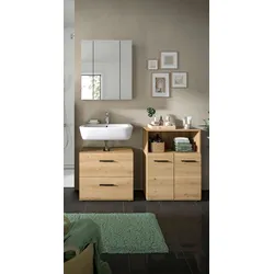 Badezimmer Ice 3-tlg. Eiche Artisan