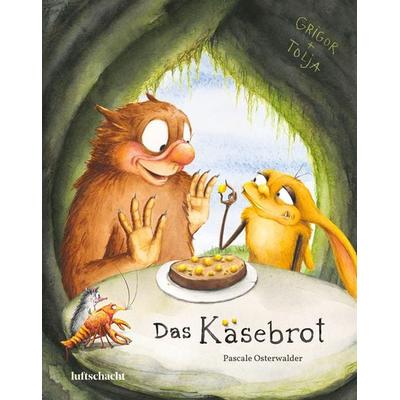 Grigor und Tolja - Das Käsebrot, Gebundene Ausgabe von Pascale Osterwalder, Luftschacht Verlag, 978-3-903422-41-4