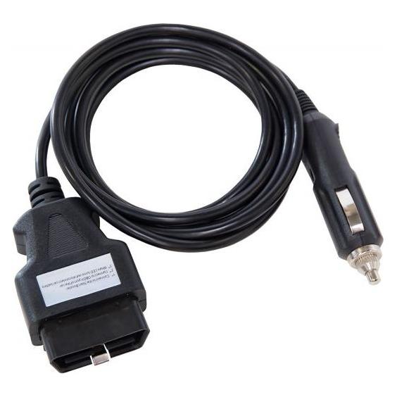 Elmag - Bordnetz-Spannungserhaltungs-Kabel 2m OBD II inkl. 12V Zigarettenanschluss-Stecker zu START B (55079)