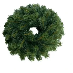 dpi Edeltannenkranz, künstlich, 32 cm, grün