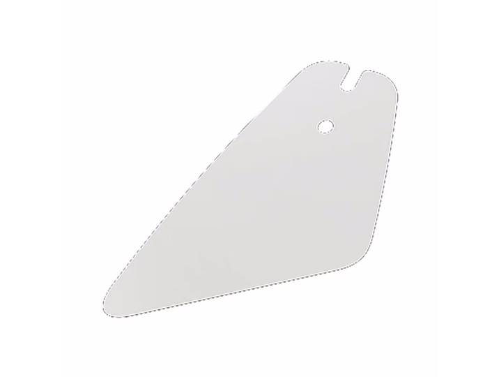OUTDOORCHEF Ersatz Trichter-Schaber 1x Zubehör Grillreinigung – Grillbürste/Grillreiniger – grau