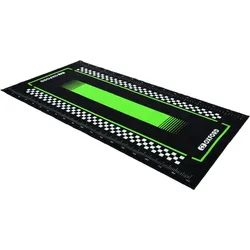Oxford Pitlane, Werkstattmatte - Schwarz/Grün/Weiß