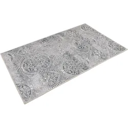 WECONhome Badteppich Louis WH-1022-01 grau 60x100