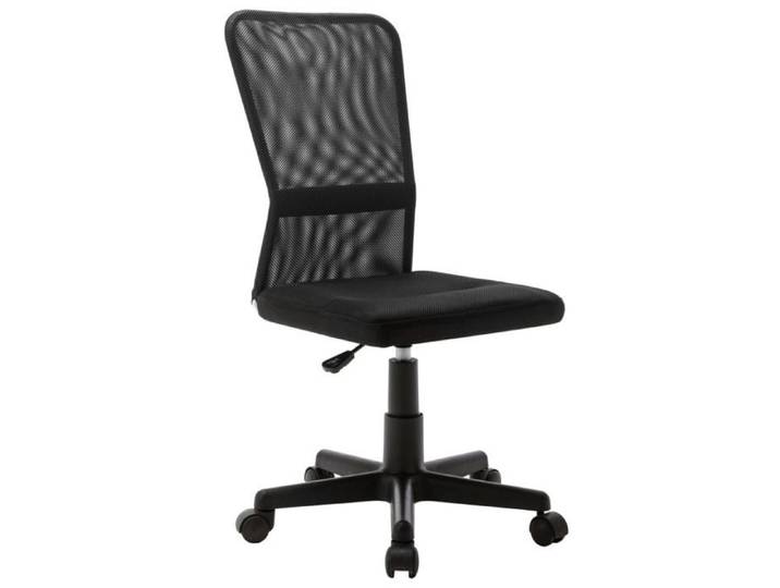 Prix bas - Chaise de bureau-Fauteuil roulette - Noir 44x52x100 cm Tissu en maille （817763325128)