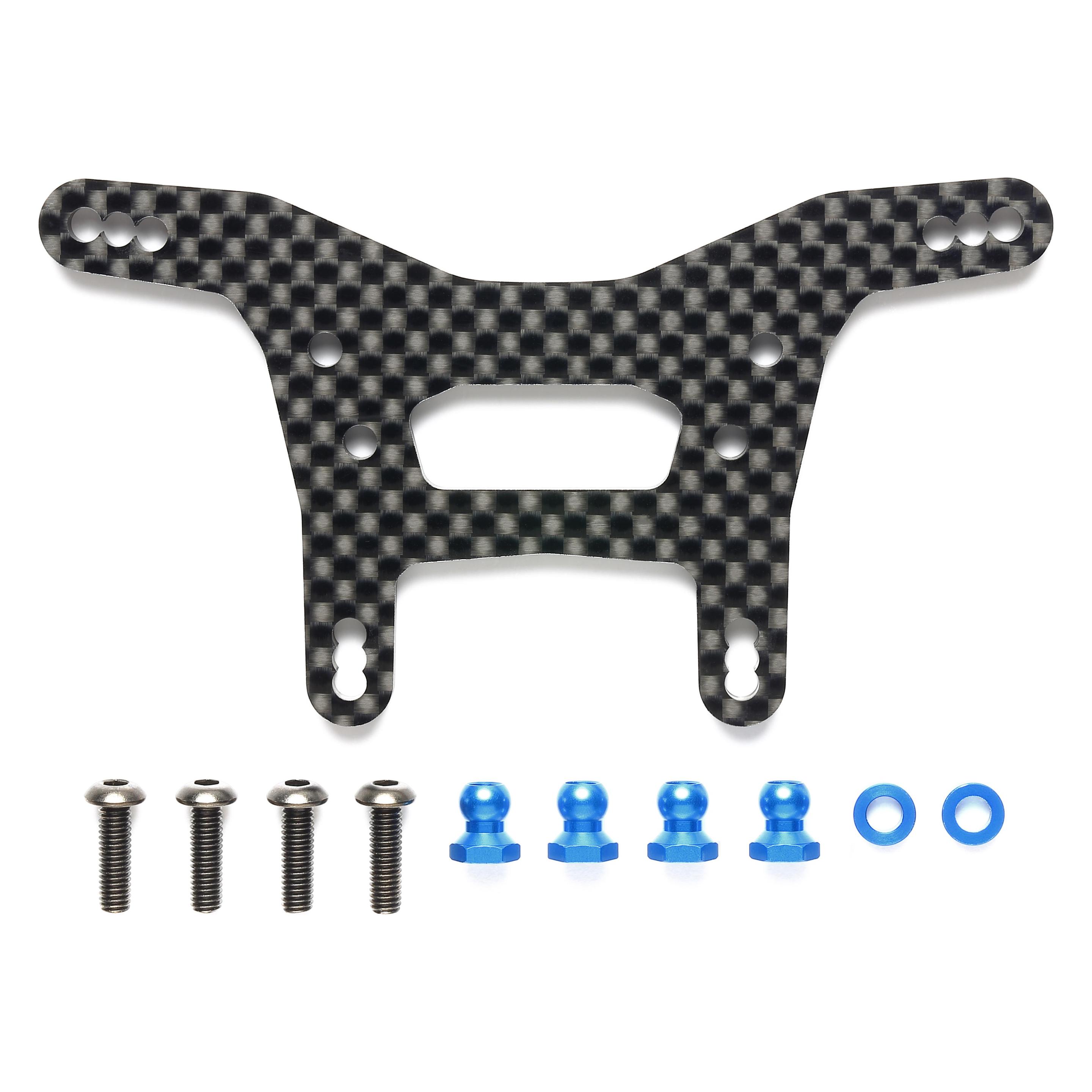 Tamiya XV-02 Carbon Damper Stay (Front) (22057)