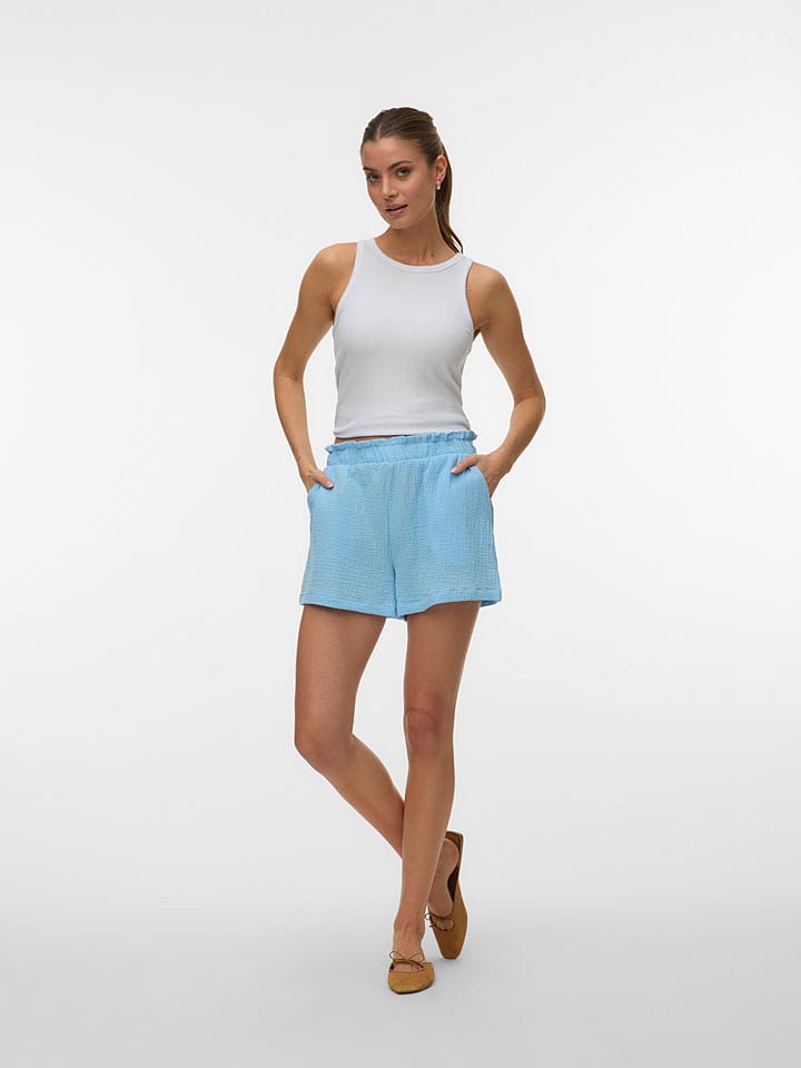 Vero Moda Shorts in Hellblau - XS