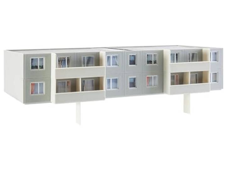 Faller FA 130802 - plaatconstructie P2 aanvulling, accessoires voor de modelspoorweg, modelbouw