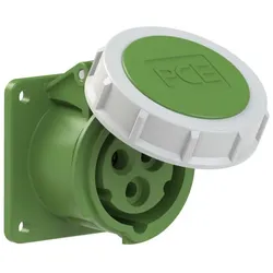 PCE 3132-10f0 CEE-Anbausteckdose gerade (65x65mm) 16A 3p 10h IP67 313210f0