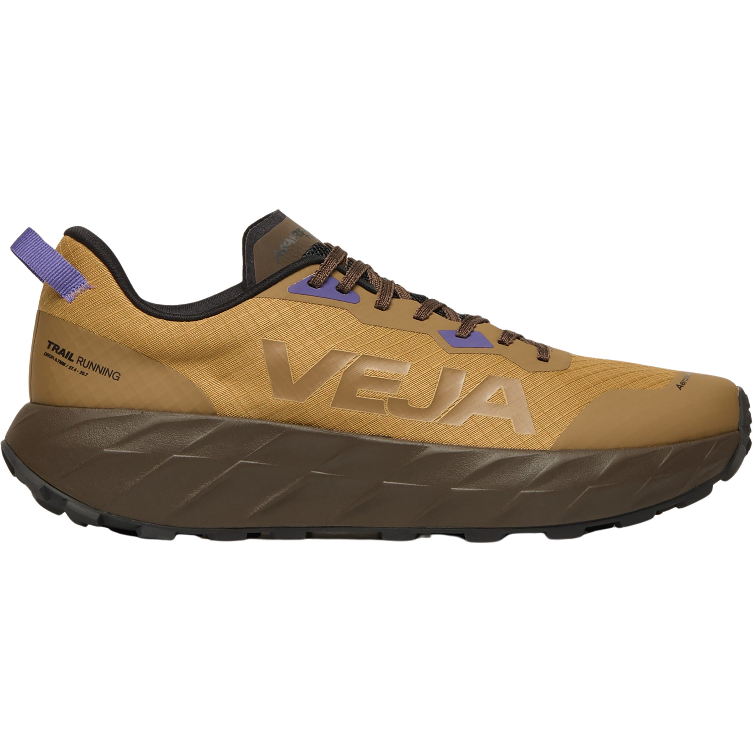 Veja Harpie Trail Damen Laufschuhe schwarz Größe 40 Trailrunning Atmungsaktiv