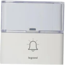 Legrand, Klingel + Türsprechanlage, Klingeltaster weiss Premium Set (Funk)