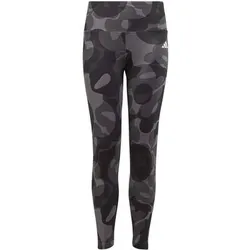 ADIDAS Kinder Tight Essentials AEROREADY Seasonal Print Kids High-Waist, Größe 164 in Grau Grau