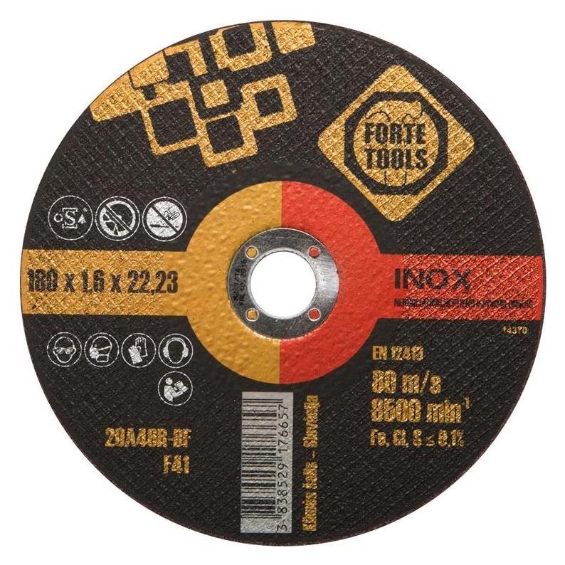 Forte tools CUTTING DISC 180X1,6X22,23 MM FORTE TOO (374363)