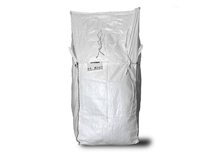 10x Asup Big Bag 100 x 100 x 200 cm, Einfüllschürze, SWL 1.250 kg, Dokumententasche