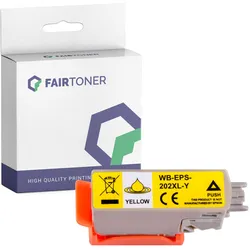 Kompatibel für Epson Expression Premium XP-6100 (C13T02H44010 / 202XL) Druckerpatrone Gelb
